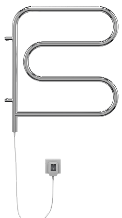 Электро 25 F-обр 600х600 поворотный Полотенцесушитель TERMINUS Вологда - фото 2