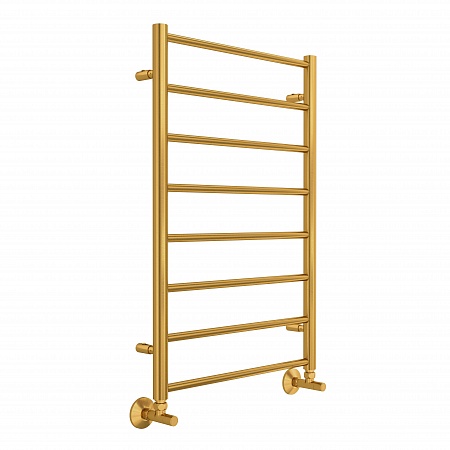 Аврора П8 500х800 Полотенцесушитель TERMINUS Брашированное золото Вологда - фото 1 Аврора П8 500х800 Полотенцесушитель TERMINUS Брашированное золото Вологда - фото 1